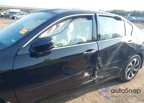 2017 Honda Accord Ex-L V6 из США, поврежденный, VIN 1HGCR3F86HA013022